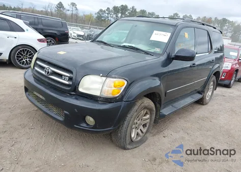 2003 Toyota Sequoia Limited V8 from USA, damaged, VIN 5TDBT48A83S192077
